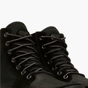 Sorel Madson Moc Toe Boots Men’s Size 11.5 Coal/oatmeal Waterproof Leather